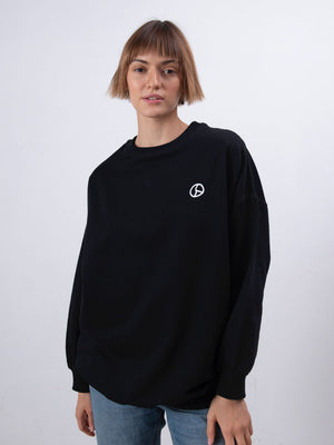 BUZO PG CREW NECK NEGRO